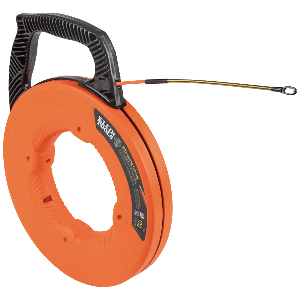 Klein Tools 56380 Fiberglass Fish Tape, 100-Foot