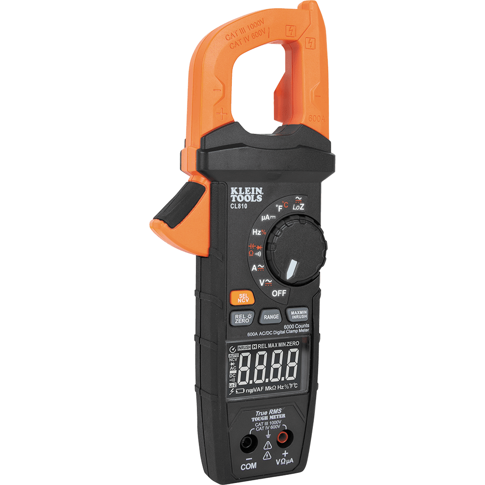 Klein Tools CL810 TRMS Clamp Meter with Worklight
