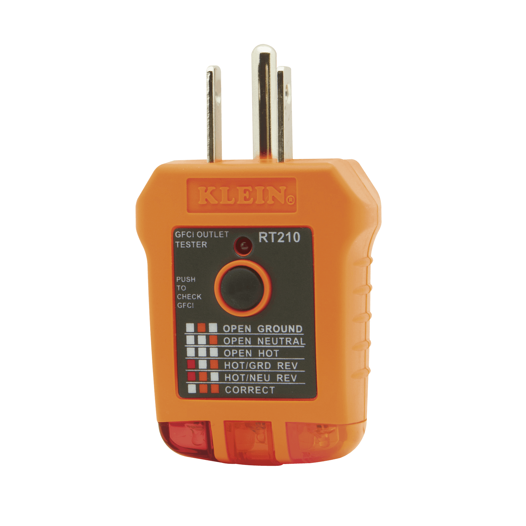 Klein Tools RT210 GFCI Outlet Tester