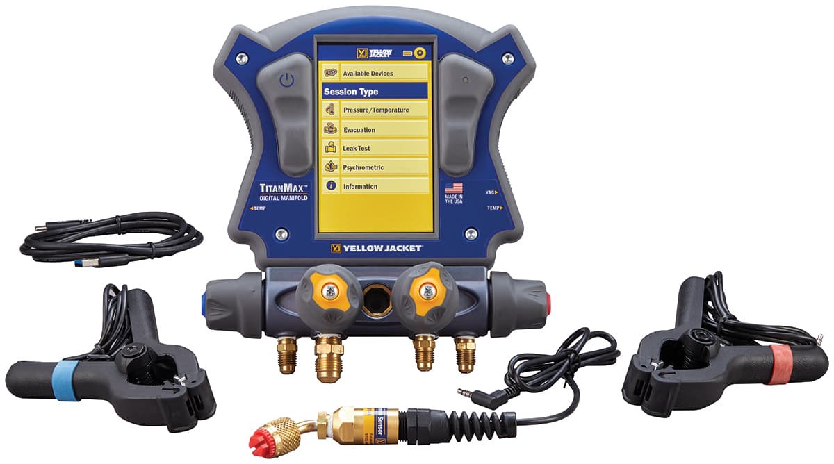 Yellow Jacket TITANMAX Digital Manifold 40881