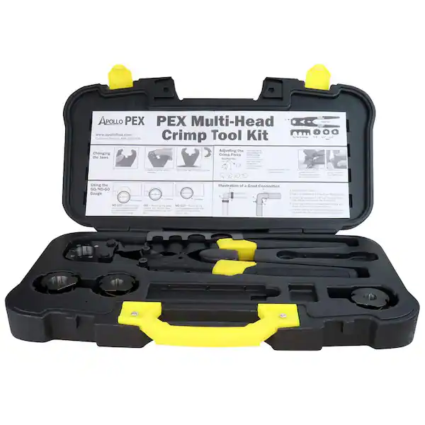 Apollo 69PTKH0015K Multi-Head PEX Crimp Tool Kit