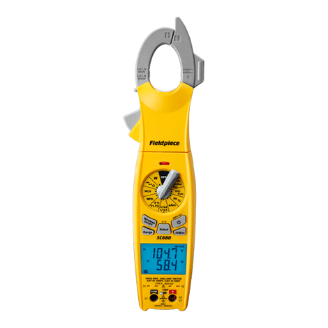 Fieldpiece SC680 Wireless Power Clamp Meter