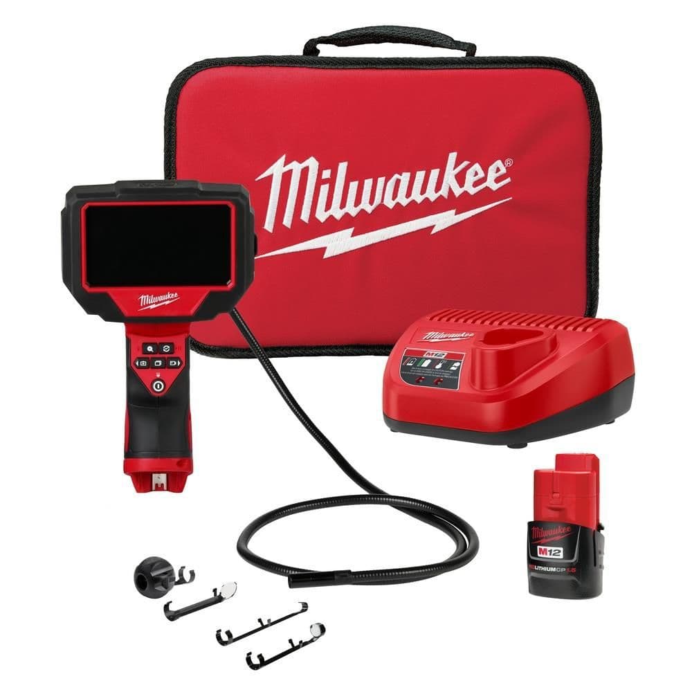 Milwaukee 2323-21 M12 M-SPECTOR 360 4-Foot Inspection Camera Kit